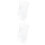 20Pcs Disposable Bags Pe Material Safe Storage Pouch 8