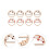 2 Sheets Christmas Tree Wall Sticker Decor Window Sticker For Showcase Christmas Tree 7