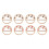 2 Sheets Christmas Tree Wall Sticker Decor Window Sticker For Showcase Christmas Tree 1