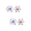 2Pièces Coupe Nail Art Cristal Transparent Multifonction Pour 7