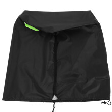 3Pcs Black Firewood Rack Cover Weather-Resistant Oxford Cloth Outdoor