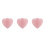 3Pcs Pink Nail Embossed Mold Frame Bending Tool for DIY Manicure Art 4