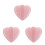 3Pcs Pink Nail Embossed Mold Frame Bending Tool for DIY Manicure Art 2