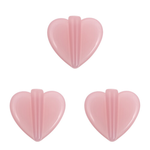 3Pcs Pink Nail Embossed Mold Frame Bending Tool for DIY Manicure Art 1