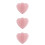 3Pcs Pink Nail Embossed Mold Frame Bending Tool for DIY Manicure Art 8