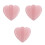 3Pcs Pink Nail Embossed Mold Frame Bending Tool for DIY Manicure Art 3