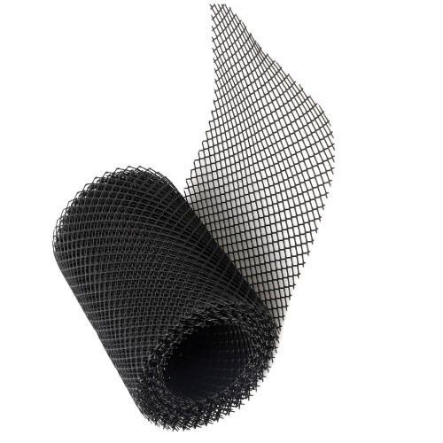 3Pcs Black Gutter Guard Mesh Durable Plastic Leaf Protection Covers