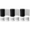 3Pcs Black Gutter Guard Mesh Durable Plastic Leaf Protection Covers 8