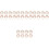 2 Sheets Christmas Tree Wall Sticker Decor Window Sticker For Showcase Christmas Tree 3