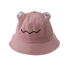 kids sun hat uv protection bucket for outdoor summer beach pink