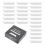 400pcs Single Edge Razor Blades for Men with Sharp Chrome Coating for Precision Beard Shaping 1