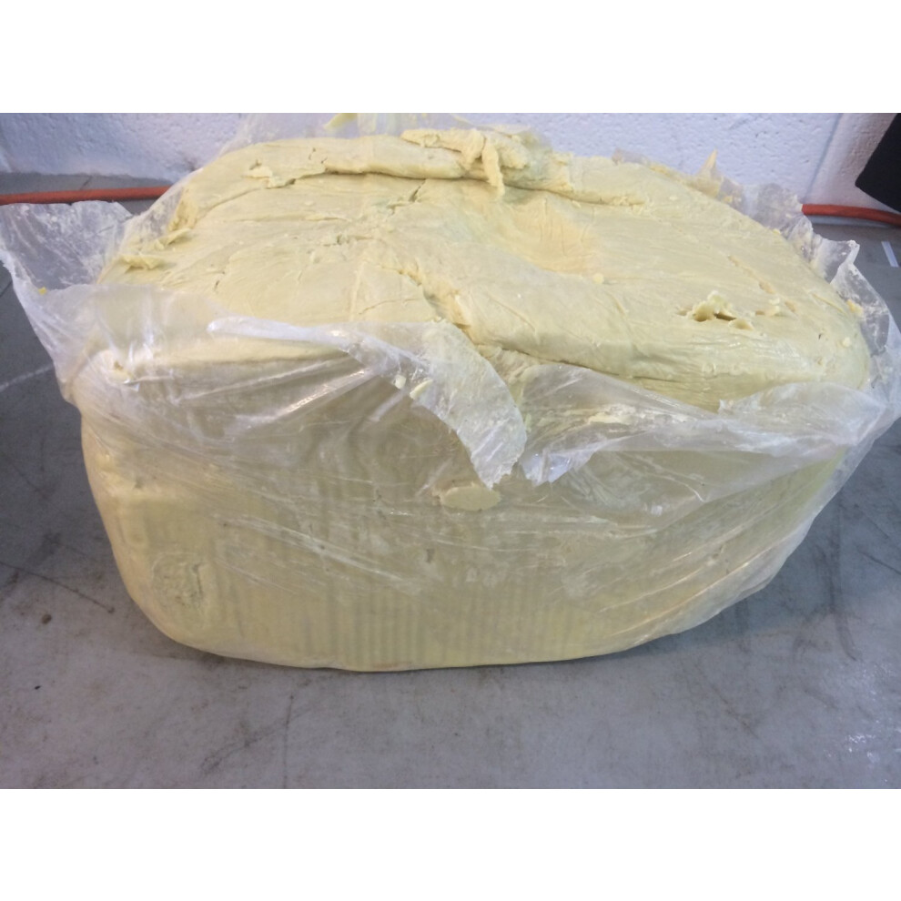 100% Pure Unrefined Raw Shea Butter from Ghana 25 lbs Bulk Organic Deep Hydration for Skin and Hair