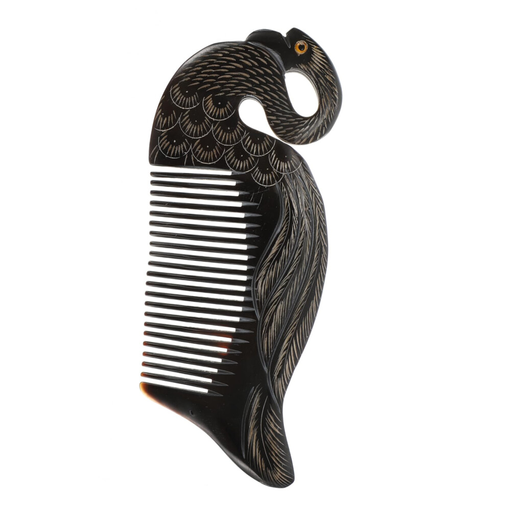 Scalp Massage Comb for Hair Care and Itchy Scalp Relief, Ergonomic Black Styling Brush