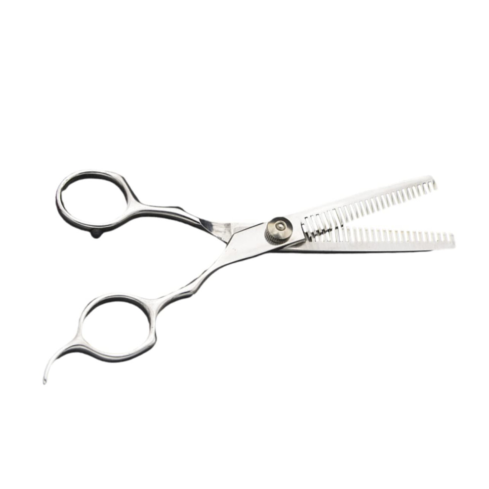 Professional Hair Cutting Scissors for Men, RustâResistant Barber Shears with Double Teeth and Ergonomic EasyâGlide Handle for Home and Salon