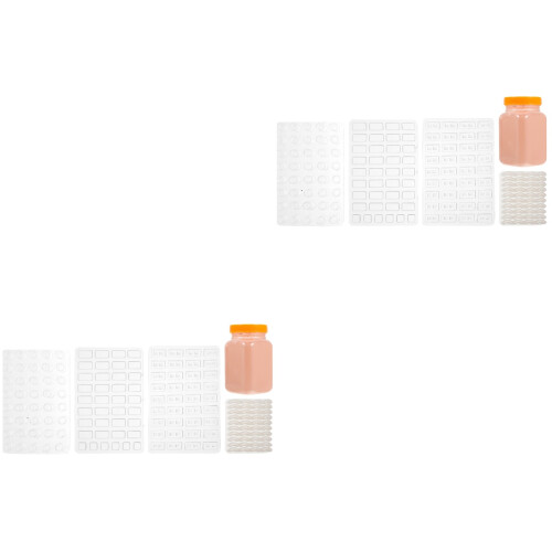 2Sets Mini Formen DIY Sandtisch Zubehör Baumaterialien 2