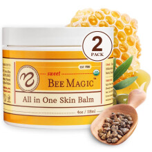 Organic Healing Balm Certified Organic Skin Aid All Natural Cream Small Batch Made in USA 8oz