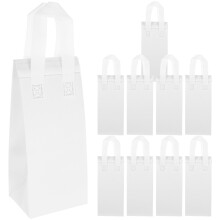 50Stk Weißer Drink Carrier Aus Vliesstoff Mit Aluminiumfolie