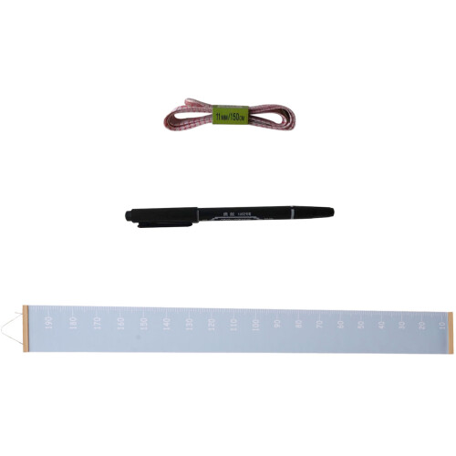 4Sets Kinder Höhenmessleiste Wanddekor Für - Kinderzimmer 2