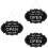 3Stk Open Closed Holz Schild Mit Juteseil Doppelseitig Schwarz 7