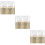 36Stk 2024 Abschlusskappen Quasten Polyester, Gelbe 11