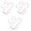 3Sets ABS Kinder Halskette Und Armband Set Schmuck Sets 5