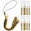 36Stk 2024 Abschlusskappen Quasten Polyester, Gelbe 2
