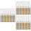 36Stk 2024 Abschlusskappen Quasten Polyester, Gelbe 8