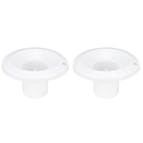 2Stk Universal Wasser Spender Sitz Ersatz Kunststoff Weiß 2