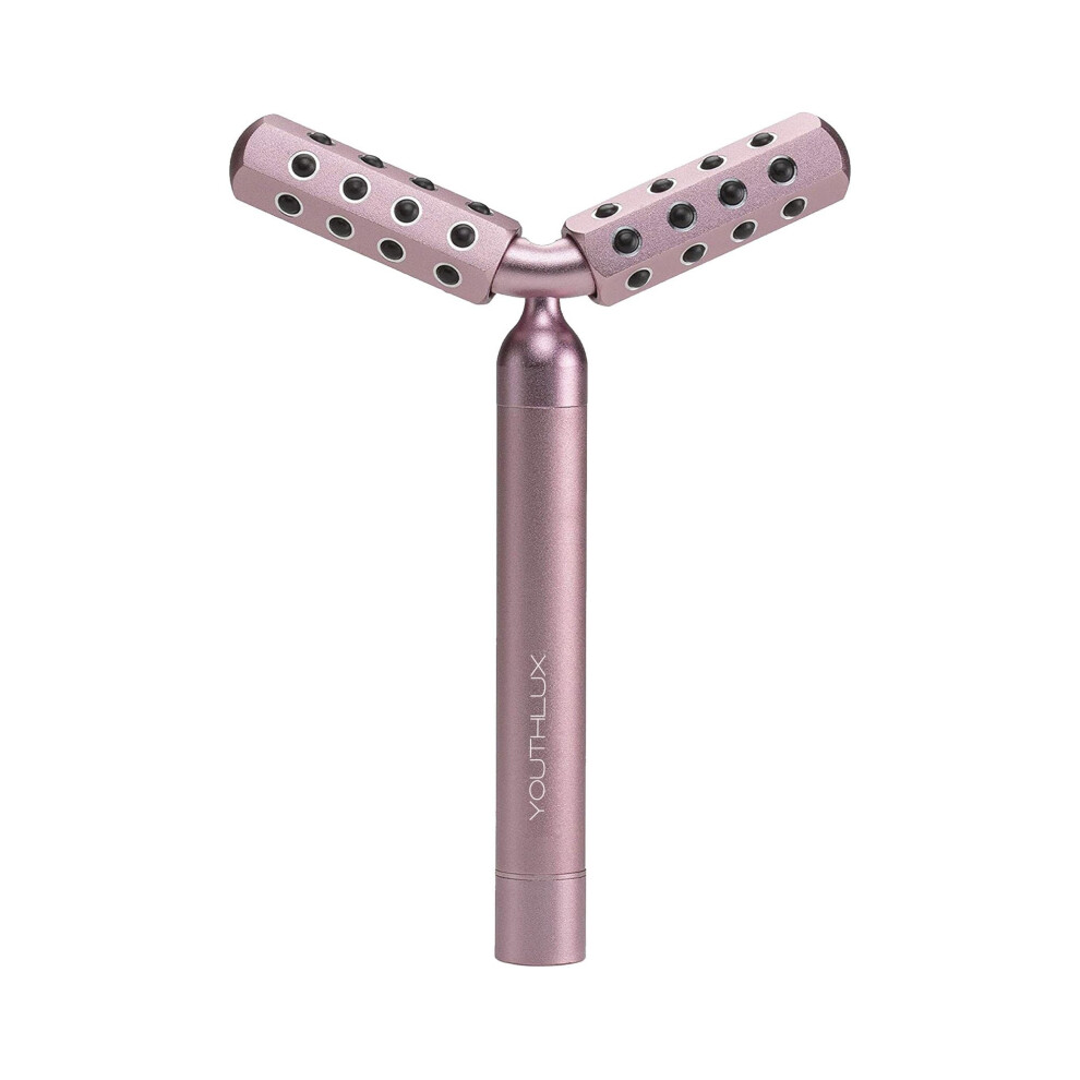 Gold Germanium Face Roller Rose Yshaped Massage Tool For Skin Tightening And Antiaging