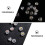 12Stk Hochwertige Earring Backs Ohrstecker Verschlüsse Farben 7
