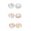 12Stk Hochwertige Earring Backs Ohrstecker Verschlüsse Farben 1