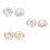 12Stk Hochwertige Earring Backs Ohrstecker Verschlüsse Farben 2