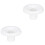 2Stk Universal Wasser Spender Sitz Ersatz Kunststoff Weiß 4