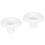 2Stk Universal Wasser Spender Sitz Ersatz Kunststoff Weiß 5