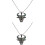 2Ensembles Pendentifs Animaux Style Punk Métal Multi Usage DIY 5