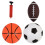 4Ensembles Ballon Gonflable Jouet Enfant Durable Et 9