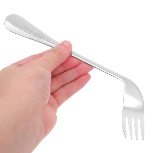 3Sets Robust Essgabel Löffel Ergonomisch 2