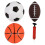 4Ensembles Ballon Gonflable Jouet Enfant Durable Et 1