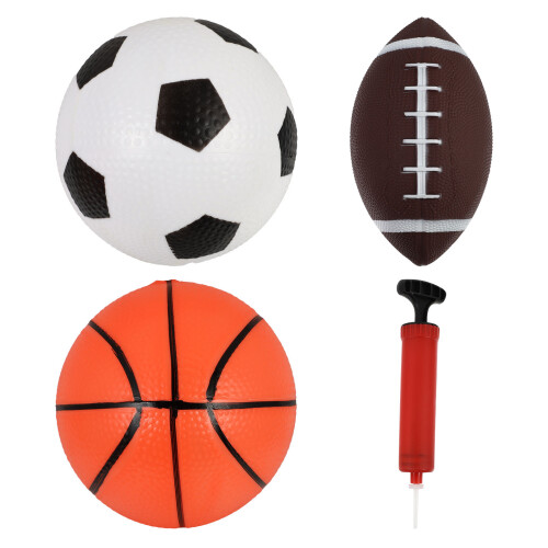 4Ensembles Ballon Gonflable Jouet Enfant Durable Et
