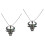 2Ensembles Pendentifs Animaux Style Punk Métal Multi Usage DIY 4