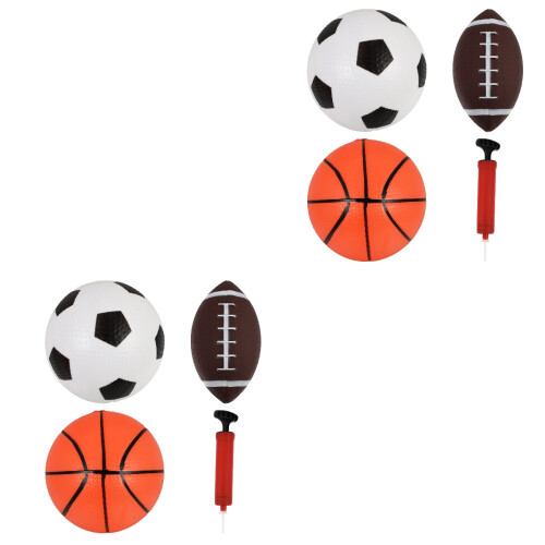 4Ensembles Ballon Gonflable Jouet Enfant Durable Et 2