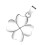 2Pièces Collier Clavicule Argenté Élégant Pour Soirée Carnaval 9