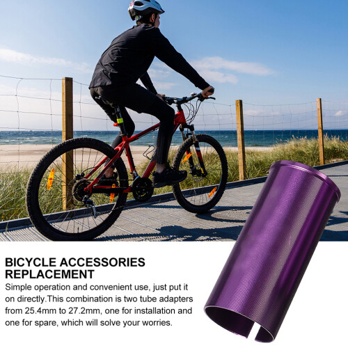 3Pièces Adaptateur 25.4mm À 28.6mm Violet 1