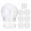 24Pièces Globes À Neige Clair Pour Décorations De Noël DIY 1