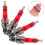 28Pièces Bougies D'allumage Trois Branches Durables Pour Scooter 7
