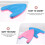 4Pièces Flottants Eva Aide Natation Couleurs Variées 8