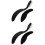 4 Pcs Metal Eyebrow And Eyelash Comb Beauty Tool 5