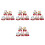 20Pcs Reliable Ceramic Mini Cat Dashboard Decoration for Car Interiors 8