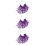 3Pièces Dispositif De Mesure Bracelet Violet Usage Professionnel 8