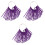 3Pièces Dispositif De Mesure Bracelet Violet Usage Professionnel 3